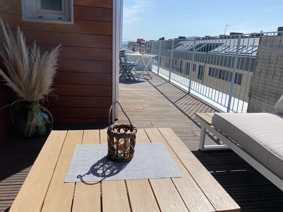 Apartmán Atico Noa Con Terraza Y Parking Pontevedra Exteriér fotografie